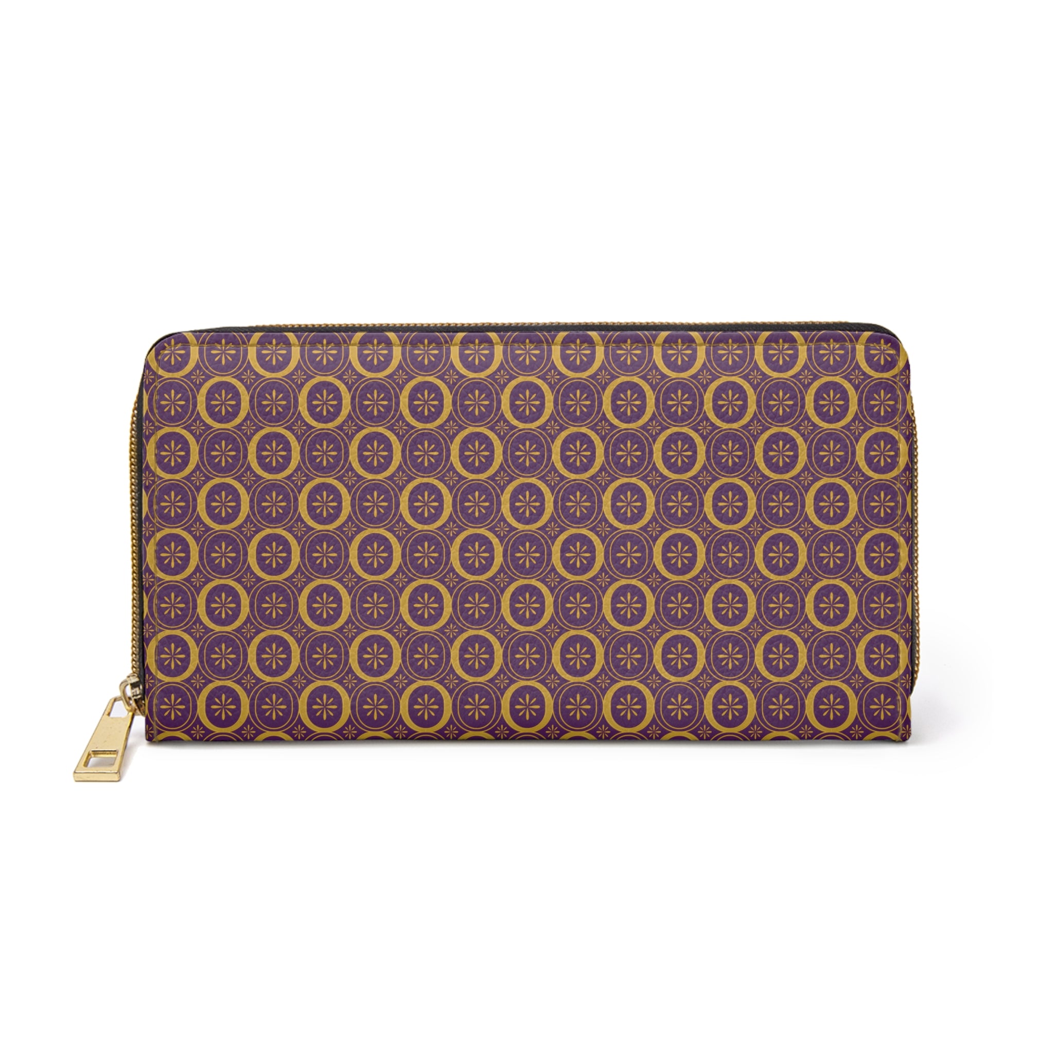 Solaris - Gold - Royal Purple - Zipper Wallet - Travel Accessories