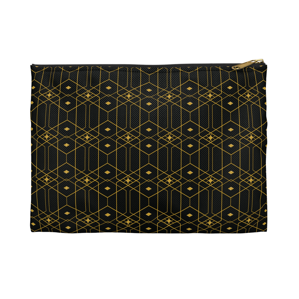 Dimetra - Gold - Black - Accessory Pouch - Perfect for Adventurers & Travelers