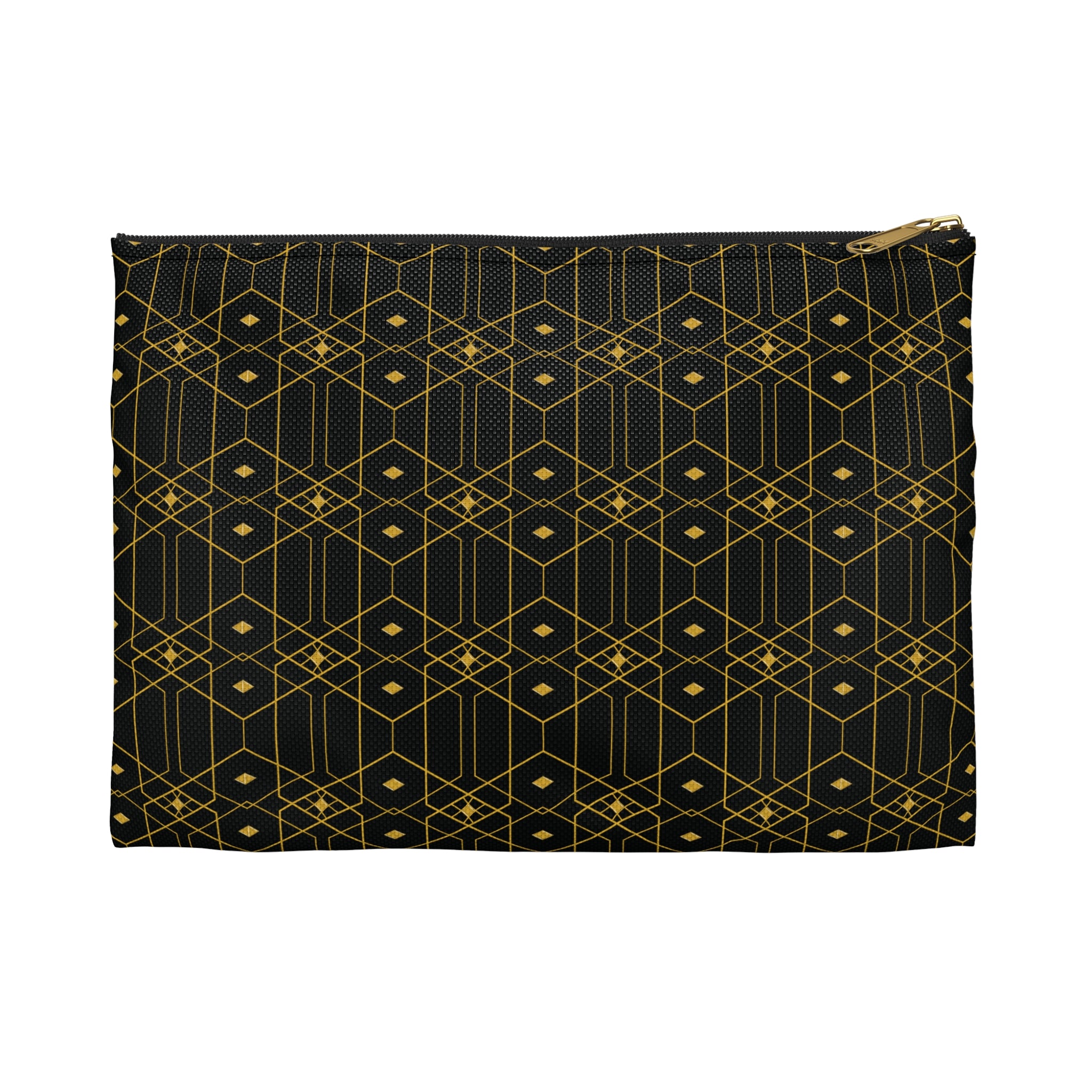 Dimetra - Gold - Black - Accessory Pouch - Perfect for Adventurers & Travelers