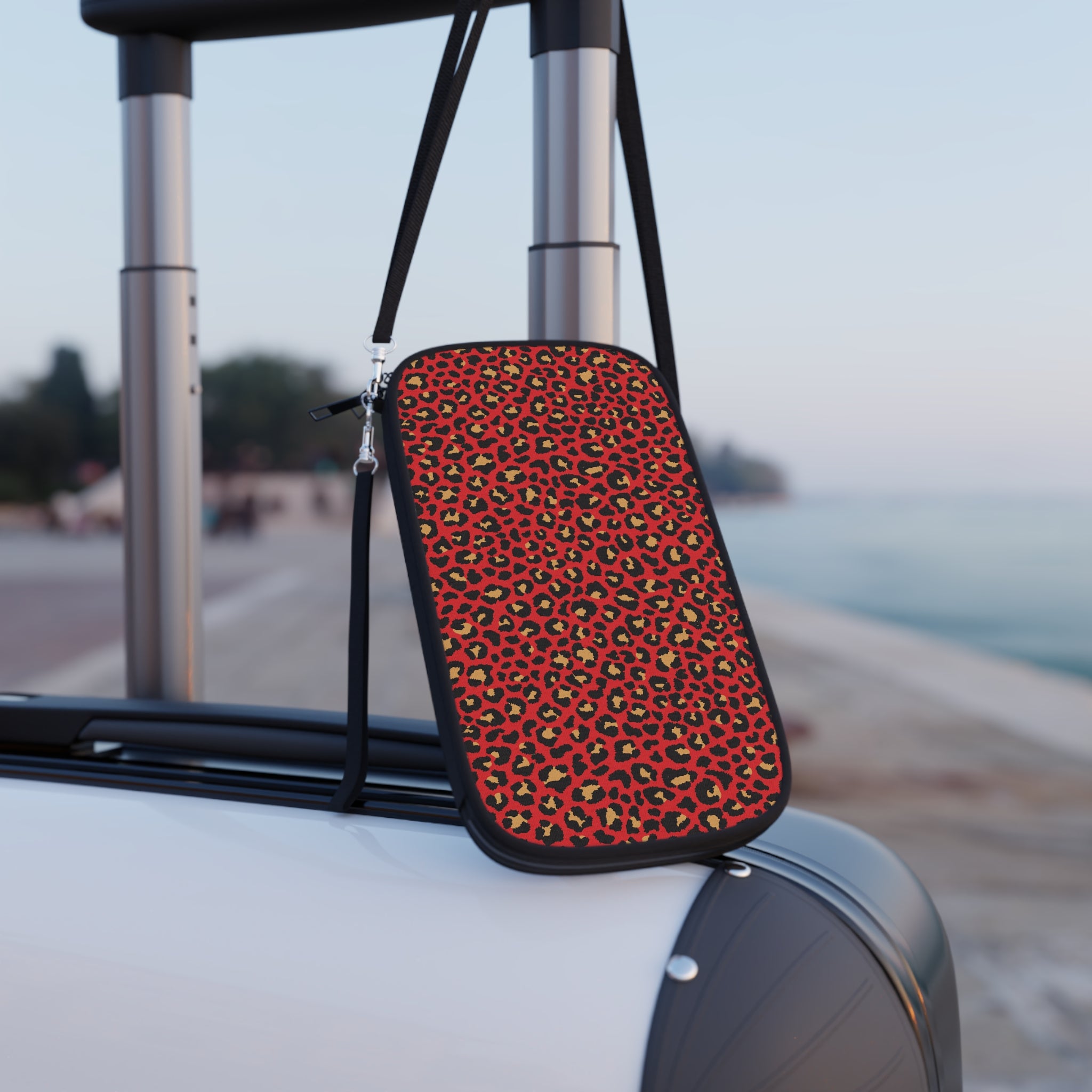 Spicy Kitty - Scarlet - Leopard Print - Passport Wallet - Perfect for Adventurers & Travelers