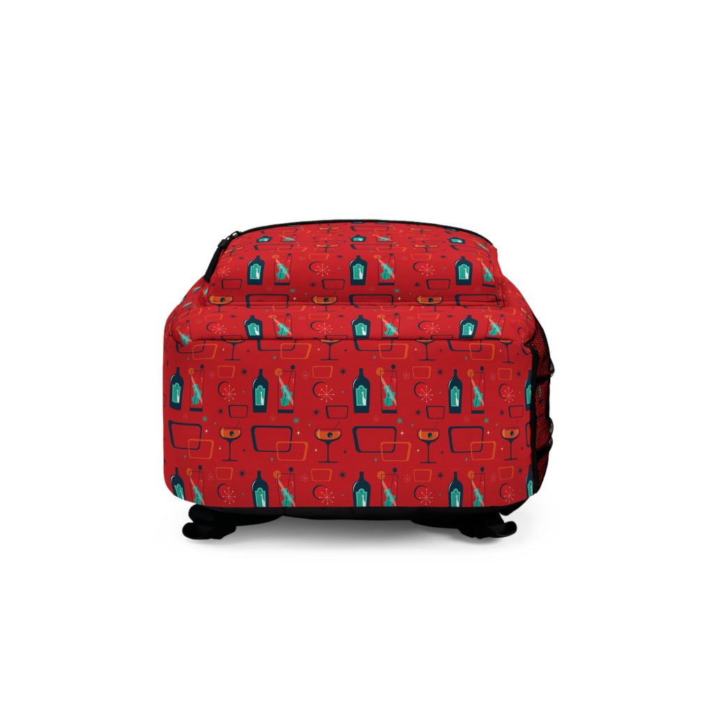 Cocktail Time - Scarlet - Backpack - Travel Bag